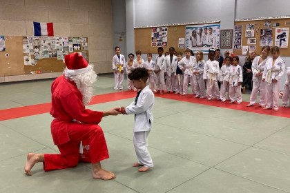 Père Noël au Stade Clermontois Judo