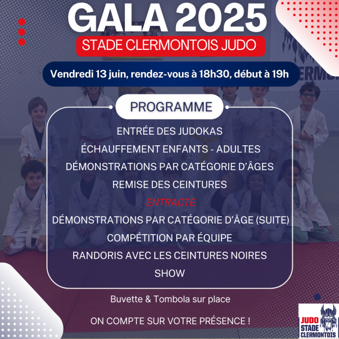 Image de l'actu 'Gala de fin d'année le vendredi 13 juin 2025'
